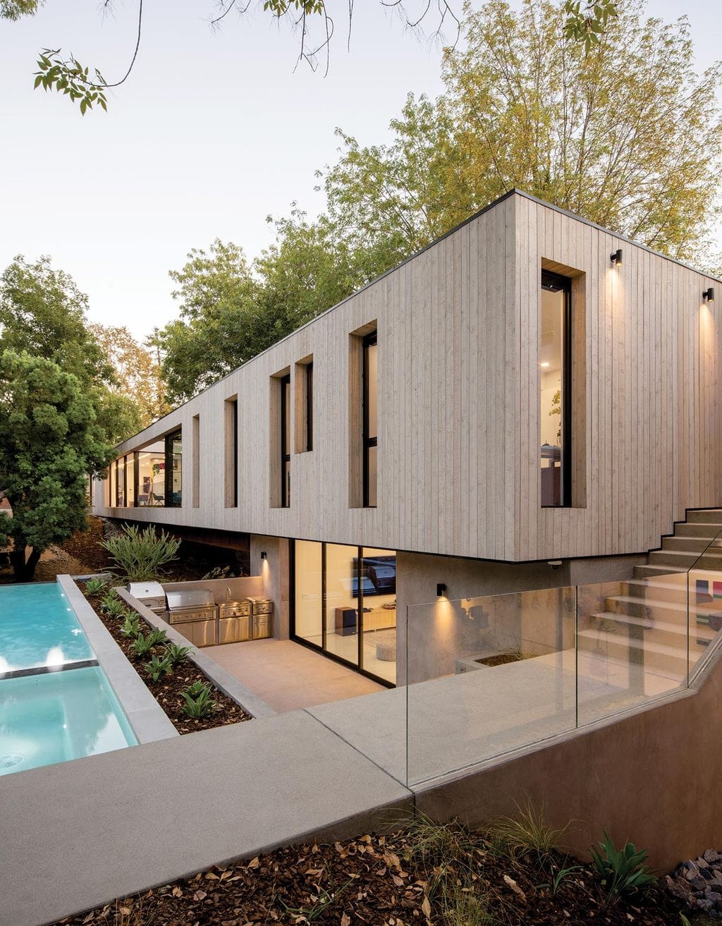 Dan Brunn's architectural home design in Los Angeles featured in Ideas of Order Magazine